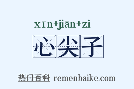 心尖子是什么意思的图片